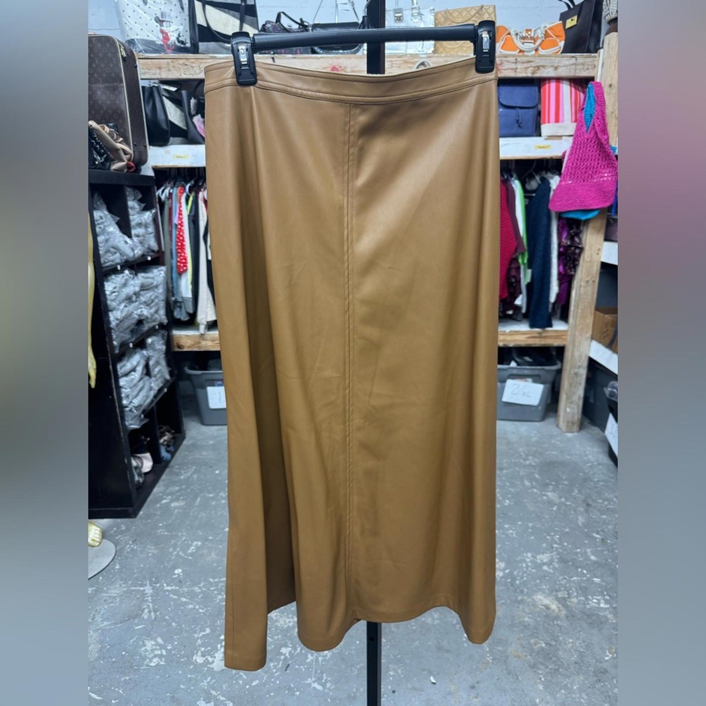 Vince Camuto Elegant Tan Skirt