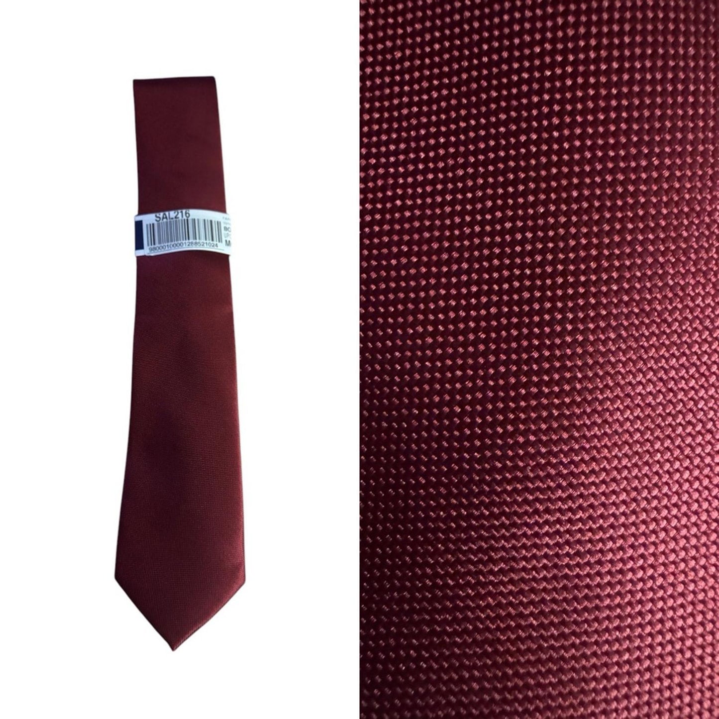 Club Room Elegant Burgundy Tie