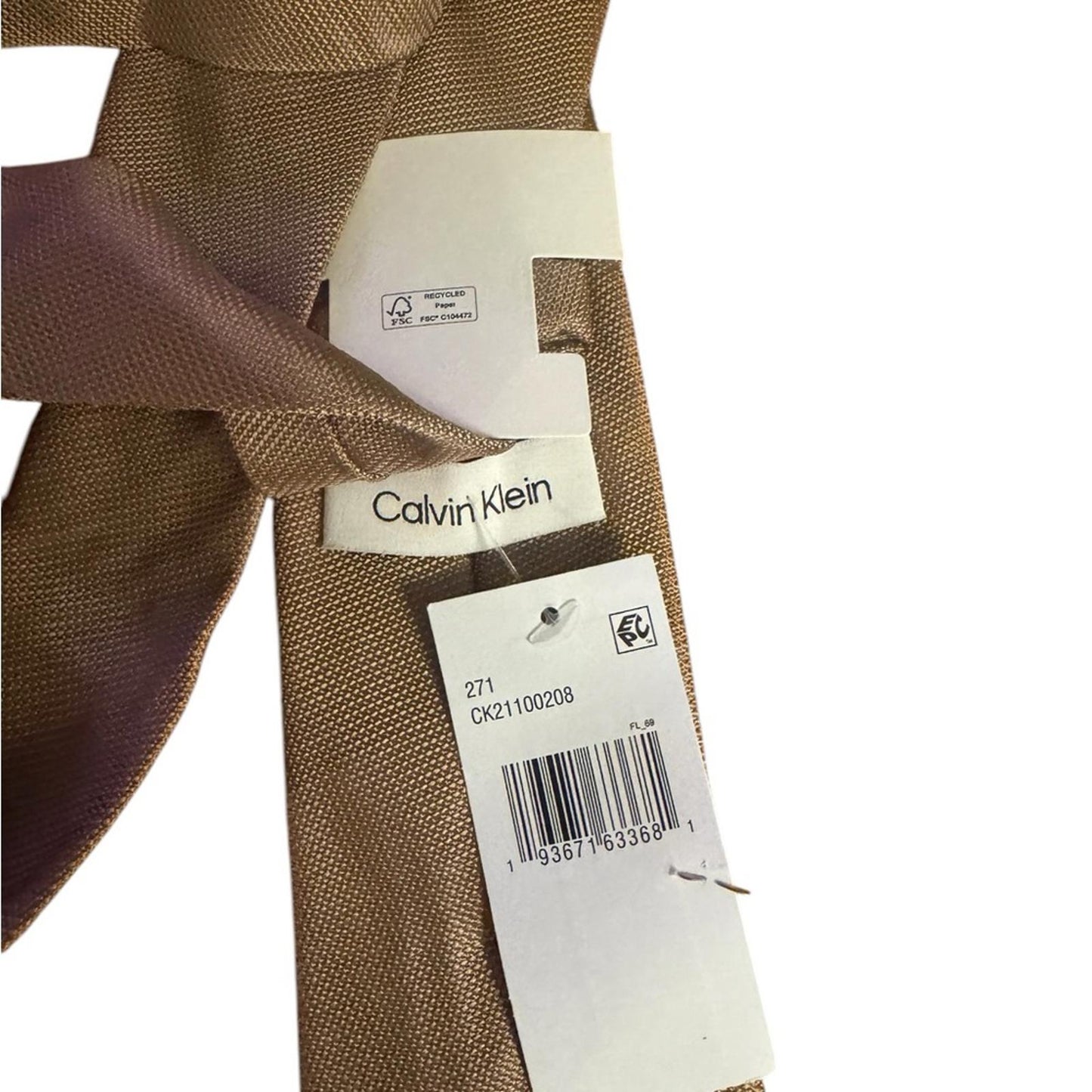 Calvin Klein Brown Tie