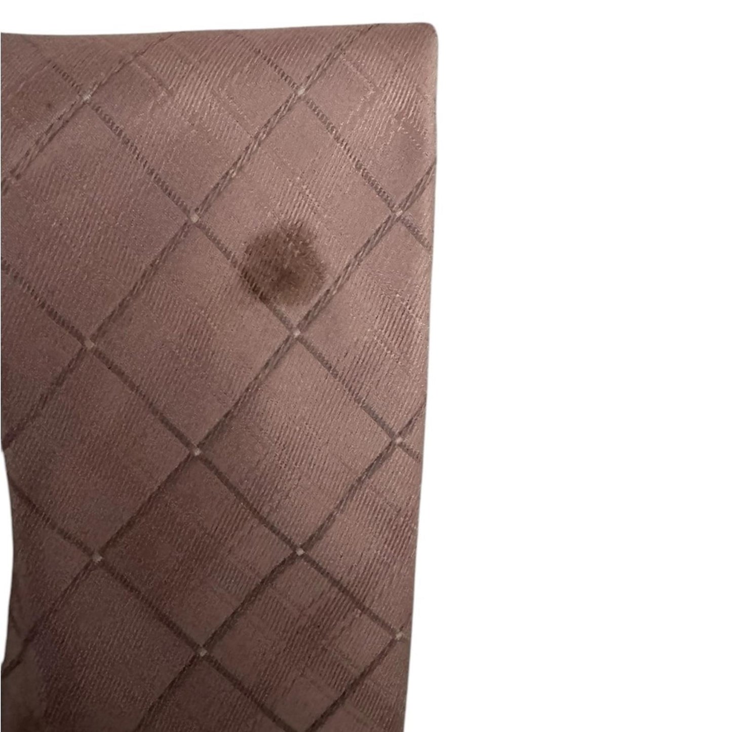 Michael Kors Elegant Pink Plaid Men's Tie