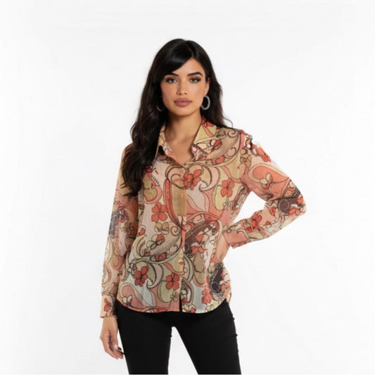 Pre-Love Floral Patterned Women's Top