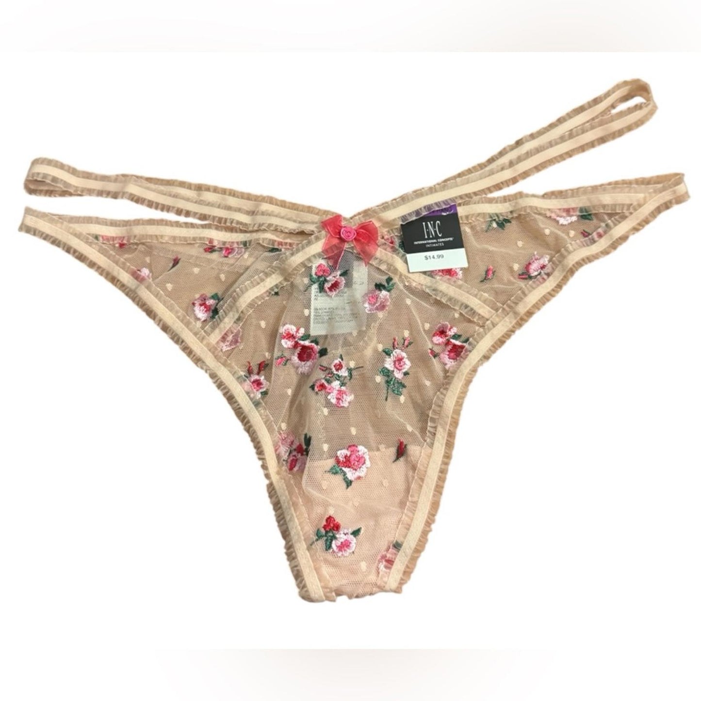 INC international concept, Floral Thong Lace Women's Intimate