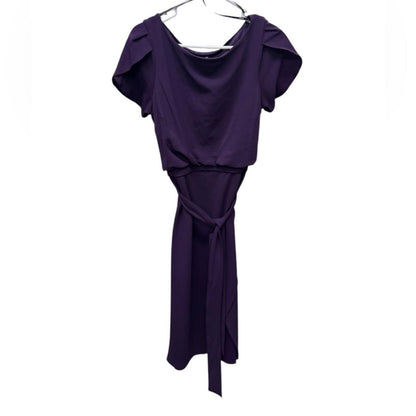 Kensie Deep Purple Midi Dress