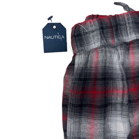 Nautica men’s Plaid Red and Black Pj Pant