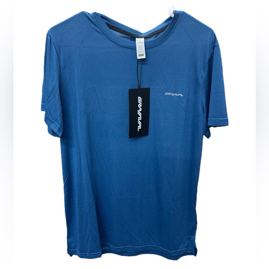 GRAMVAL Blue Men's short sleeve Shirt