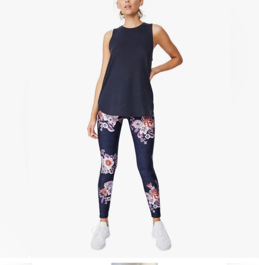 Cotton On Body women’s Cotton on black active curve hem tank top