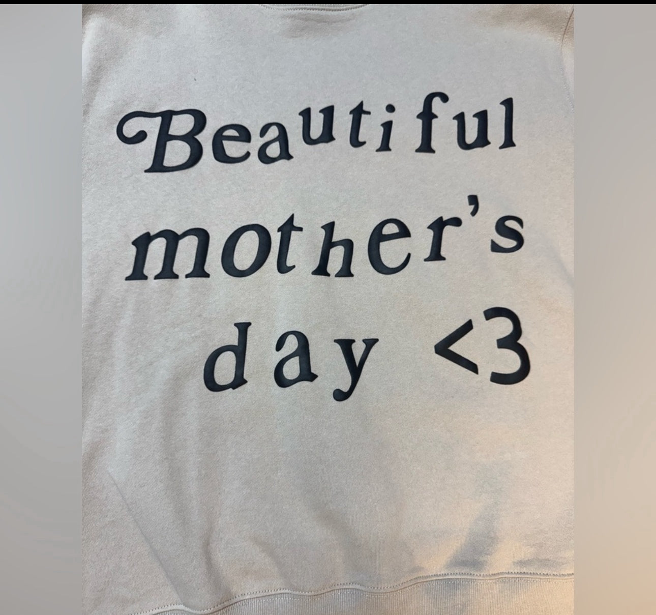 Nagri Beige Sweatshirt