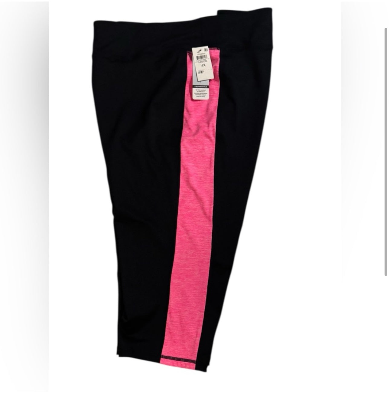 Ideology, Black and Pink Women's Athletic Capri Leggings