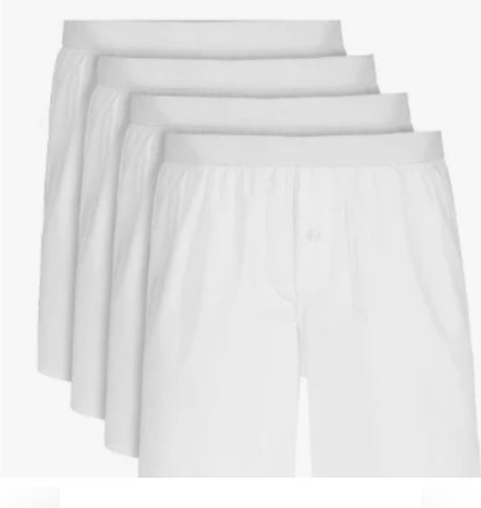 Club Room Woven White Men's Boxer Shorts