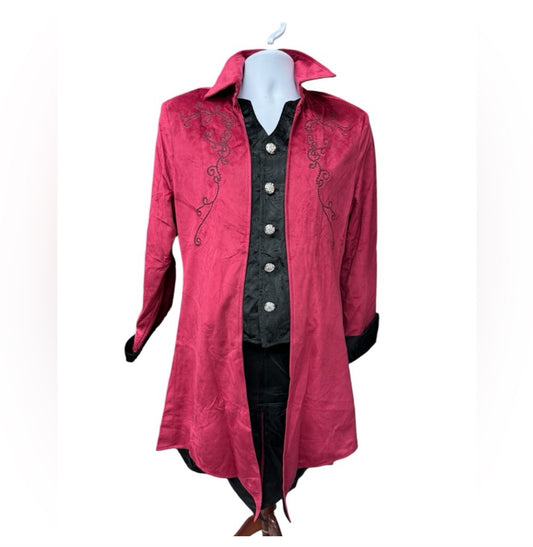 Men’s vampire, Gothic, pirate Vintage Tailcoat Jacket custom
