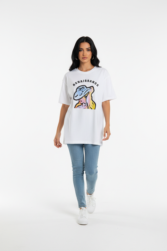 Renaissance Graphic T-Shirt - White