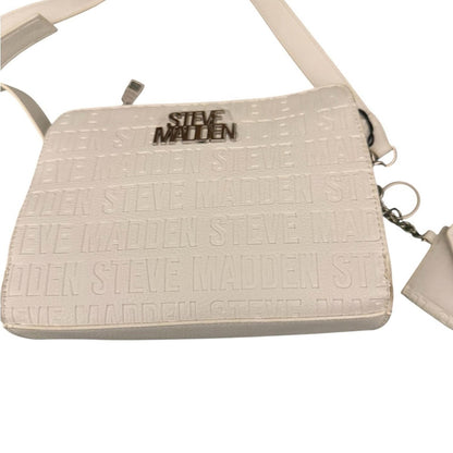 Steve Madden White Crossbody Bag