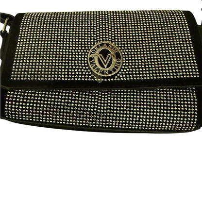 Valentino Orlandi Elegant Black and Gray Women's Bag