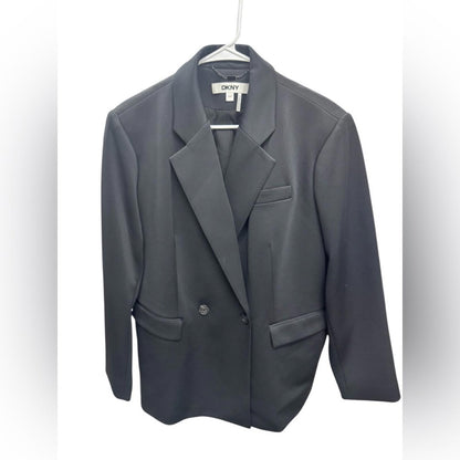 DKNY Elegant Black Women's Blazer Suit