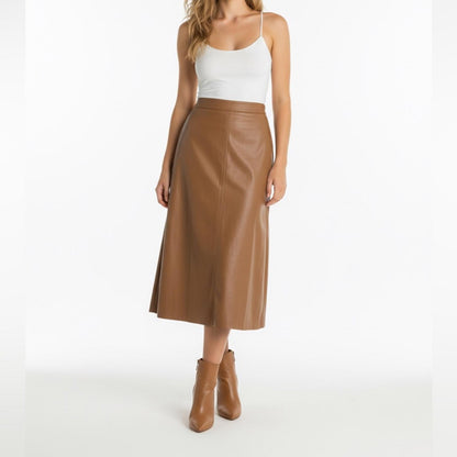 Vince Camuto Elegant Tan Skirt
