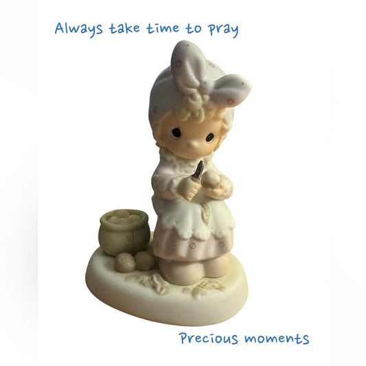 “always take time to pray” Figurine
 precious moments