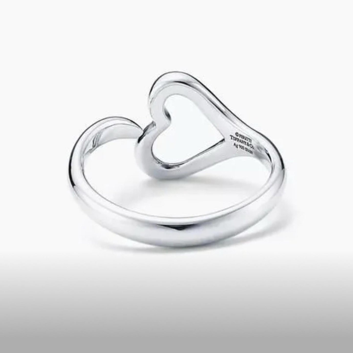 Pre-Love Tiffany & Co Open Heart adjustable Ring
