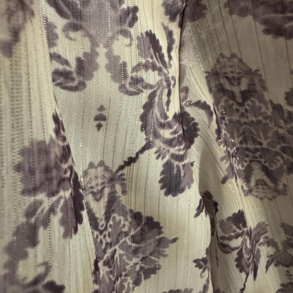 Pre-Love Floral Print Jacket and Blouse Set