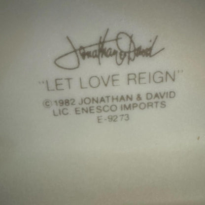Let Love Reign”
 Precious moments Figurine