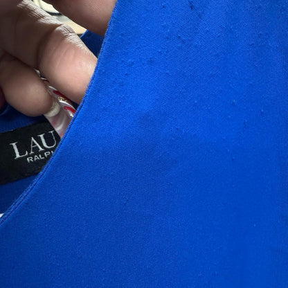 Lauren Ralph Lauren Royal Blue Midi Dress