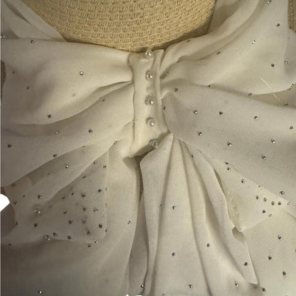 Style & Co. Elegant Tan and white Women's Sun Hat