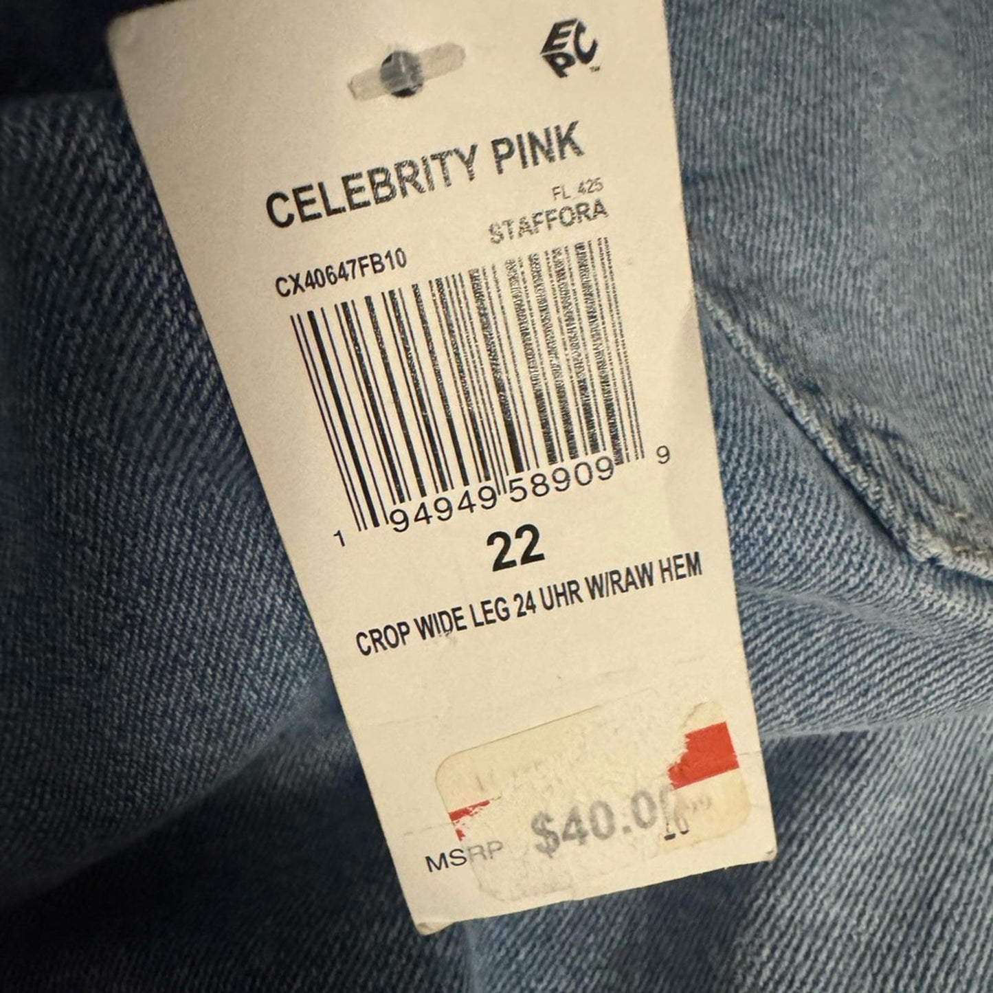 Celebrity pink The Darling Women's Blue Jeans