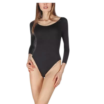 Natori Black Sheer Bodysuit