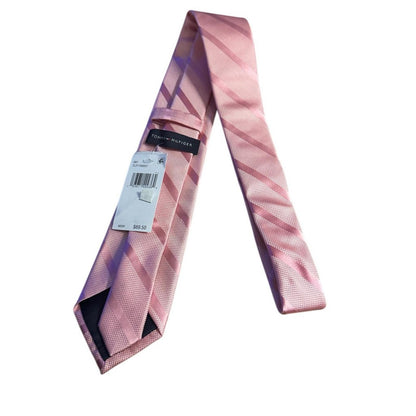 Tommy Hilfiger Pink Tie Classic Satin Accessory