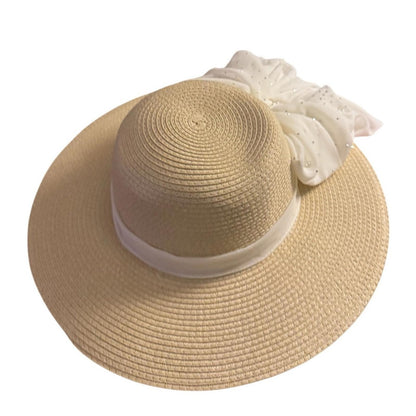 Style & Co. Elegant Tan and white Women's Sun Hat