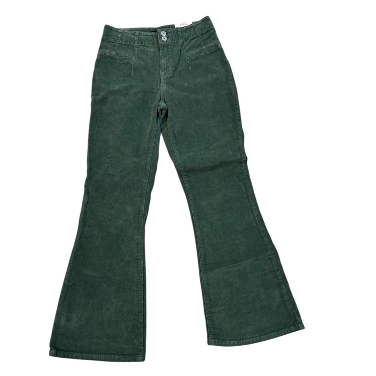 Lucky Brand fairytale Green Corduroy Flare Pants