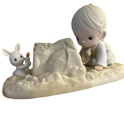 “There's A Light at The End of The Tunnel” Figurine
 precious moments