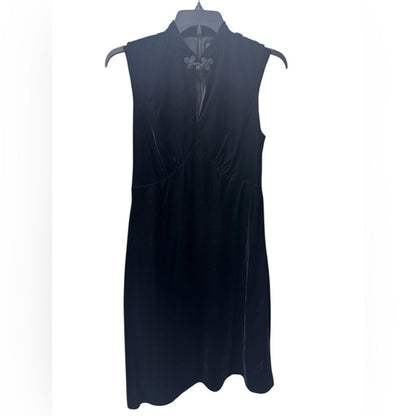 Lauren Ralph Lauren Black Keyhole Mini Dress