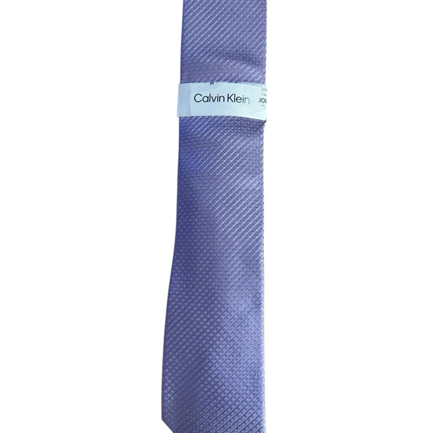 Calvin Klein lavender Textured Men's Tie