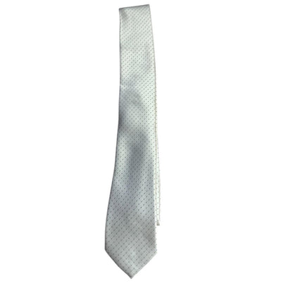 Alfani Elegant White Patterned Tie