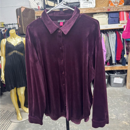 Vince Camuto Elegant Purple Women's Top
