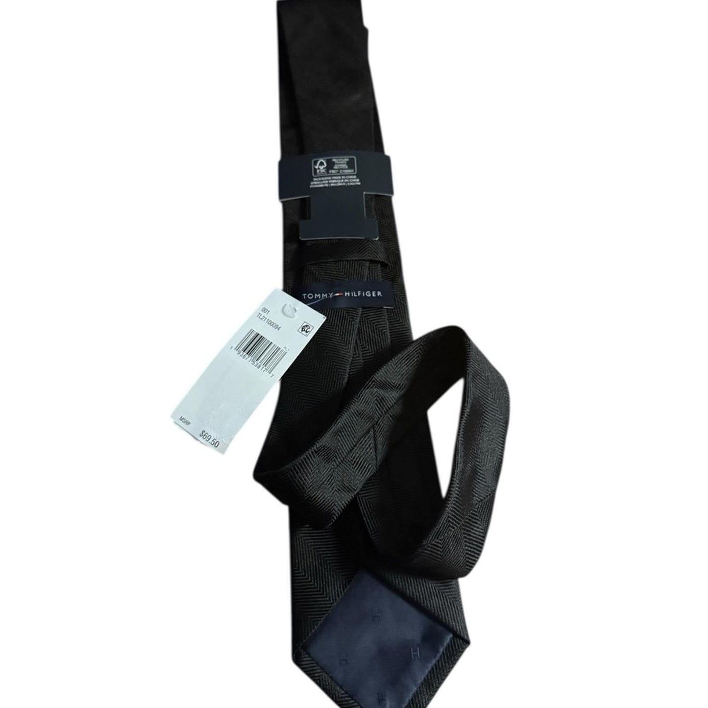 Tommy Hilfiger Black Classic Tie