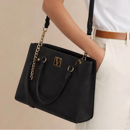 Pre-Love Victoria's Secret Black Shoulder Bag