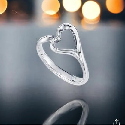 Pre-Love Tiffany & Co Open Heart adjustable Ring
