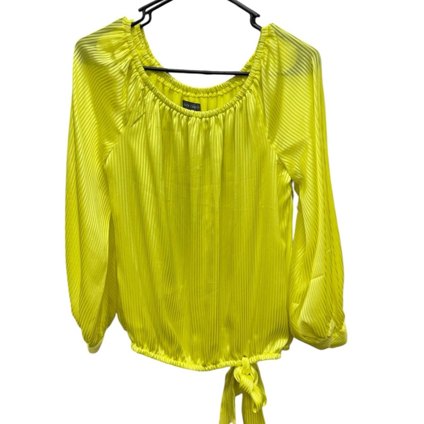 Vince Camuto Vibrant Yellow Blouse