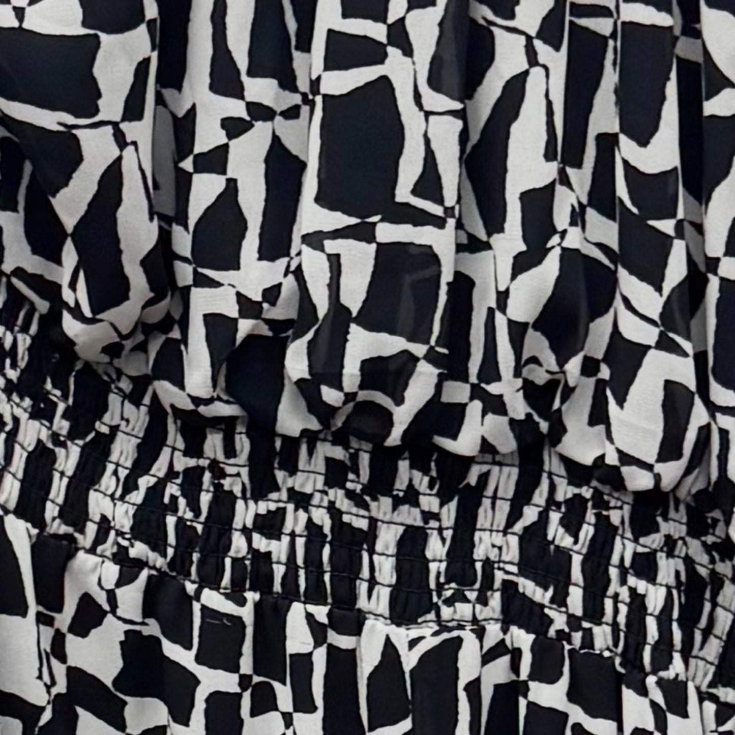 Vince Camuto Chic Black and White Jumpsuit
