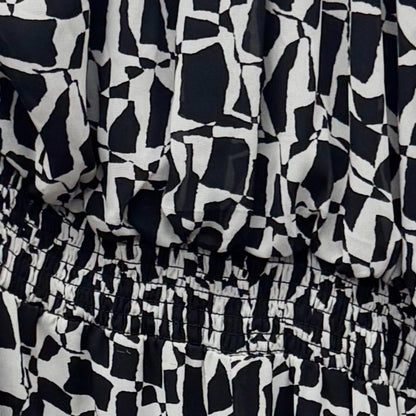 Vince Camuto Chic Black and White Jumpsuit