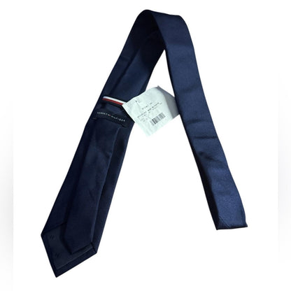 Tommy Hilfiger Blue Silk Tie Classic Design