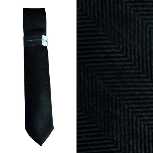 Tommy Hilfiger Black Men's Tie
