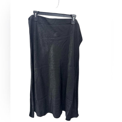 Lucky Brand Black Midi Skirt