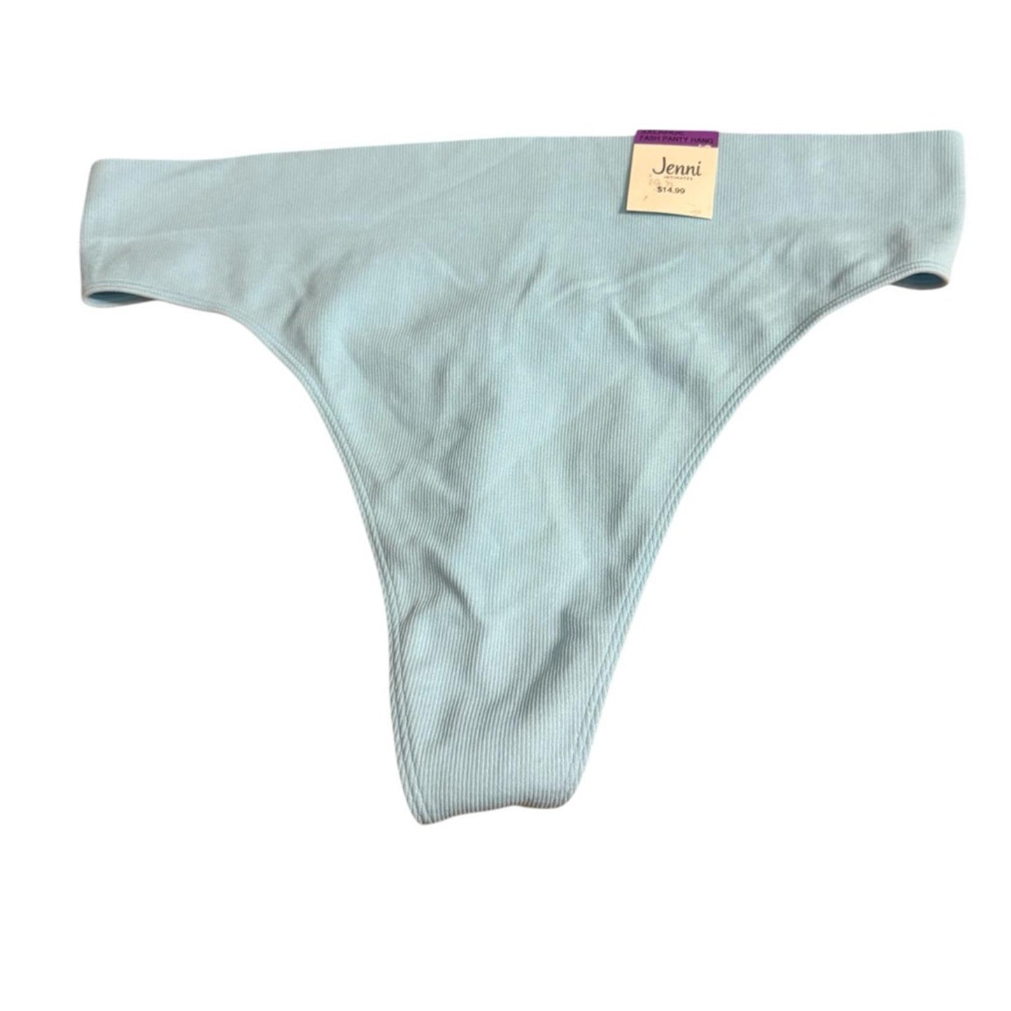 Jenni Seamless Ribbed Hi-Cut Thong