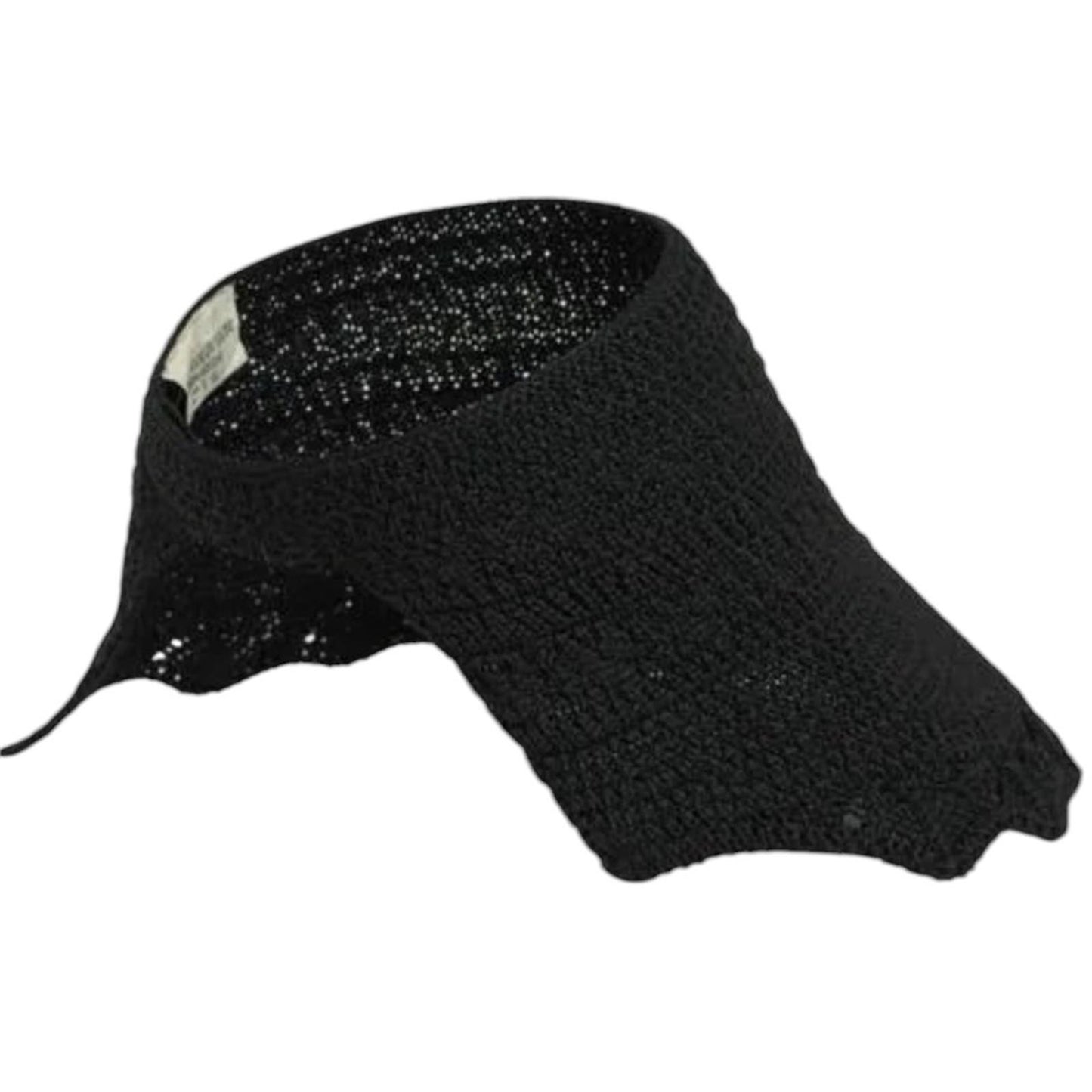 Lulla collection, - Stackable visor Elegant Black Women's Hat
