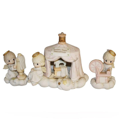 - “ You always make me sew happy” Figurine
 precious moments