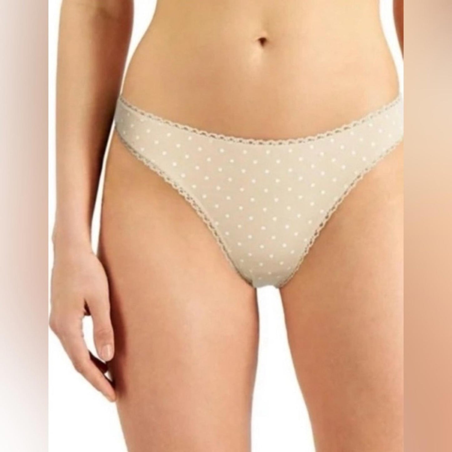 charter club Polka Dot thongs Set