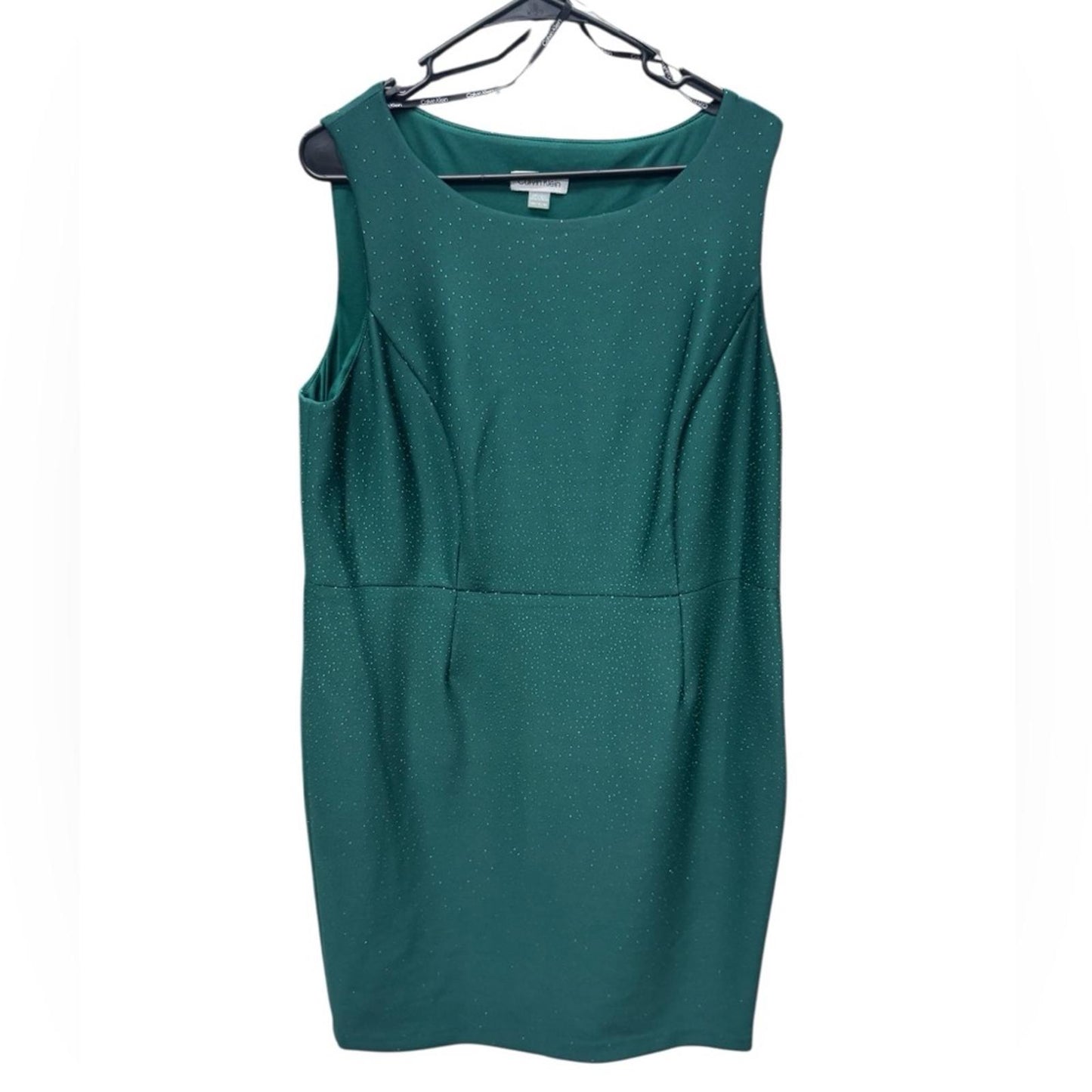Calvin Klein Forest Green Sleeveless Dress