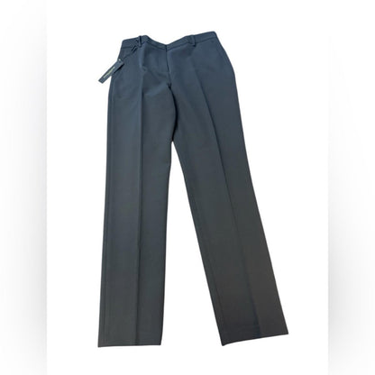 Donna Karan Midnight Black women’s high-rise straight legged pants
